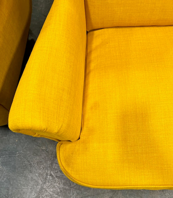 Yellow Wing Chair
