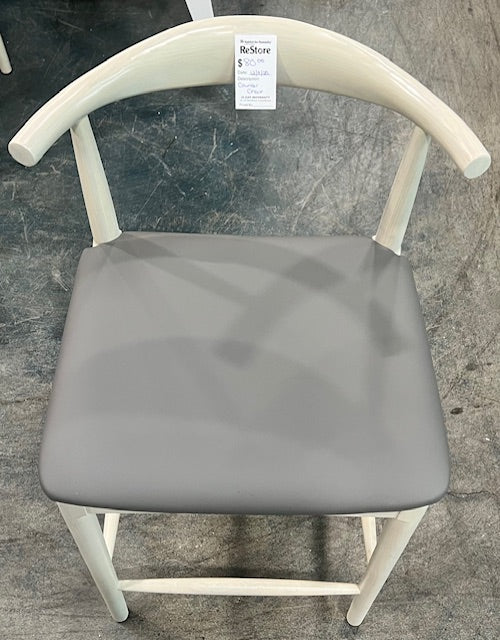 Grey Counter Chair