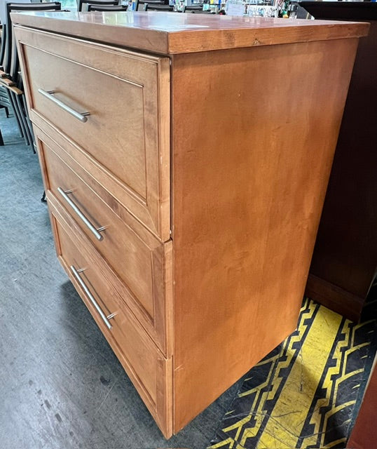 3 Drawer Wooden Dresser (used)