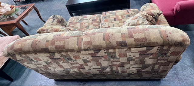 Patterned Loveseat