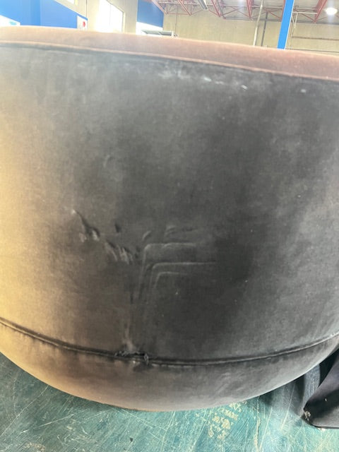 Brown Patterned 2 Piece Couch (used)