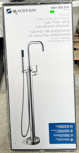 Tub Filler and Handheld Shower (new)