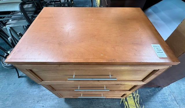 3 Drawer Wooden Dresser (used)