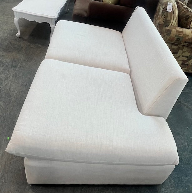 White Loveseat