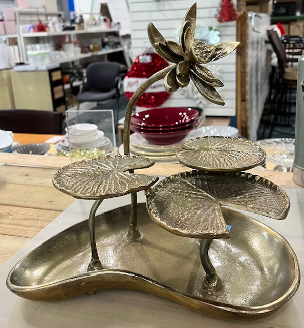 Brass Waterlily Garden