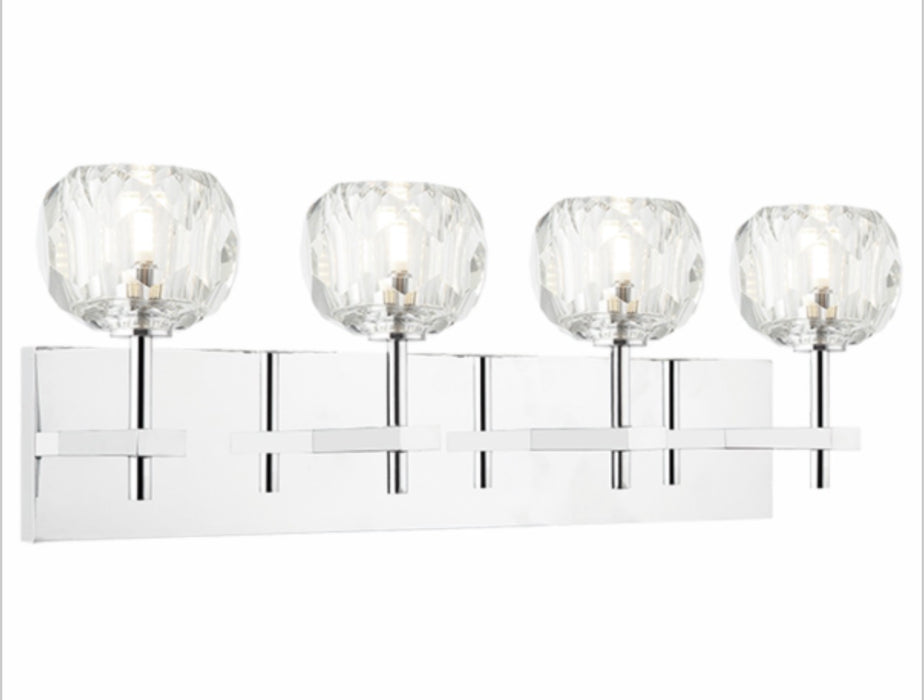Matteo Lighting 4-Light Chrome Vanity Light (new)