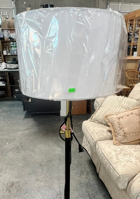 Black and Gold Floor Lamp (new)