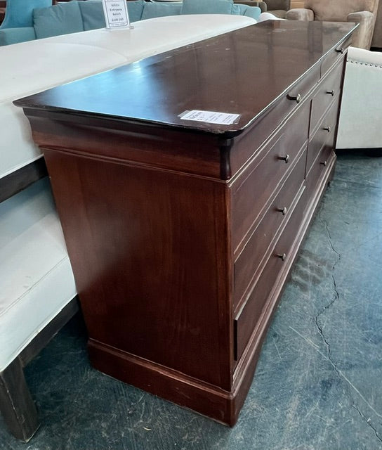 Wooden 8-Drawer Dresser (used)