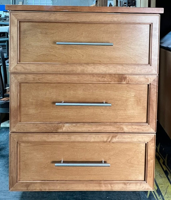 3 Drawer Wooden Dresser (used)