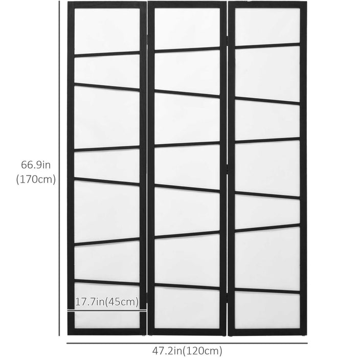 HomCom 3 Panel Folding Room Divider (new)