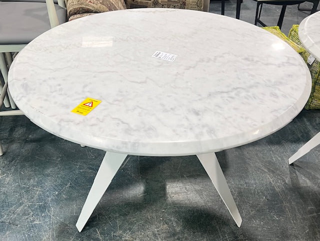 White Marble Dining Table
