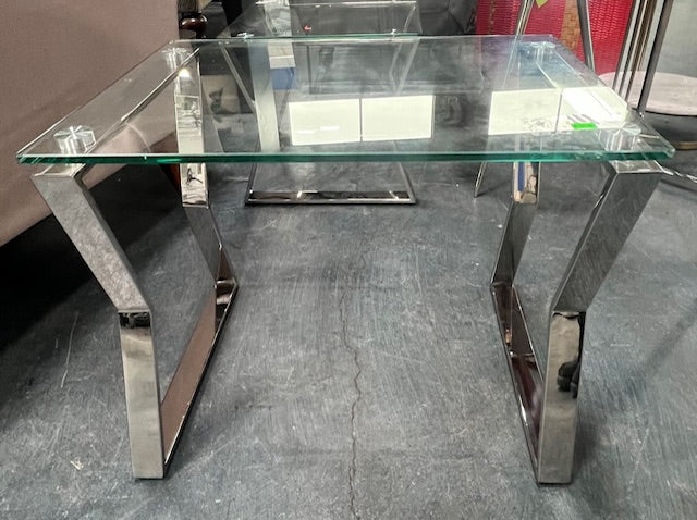 Glass Accent Table