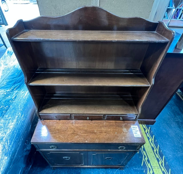 Dark Brown Wooden Storage Cabinet (used)