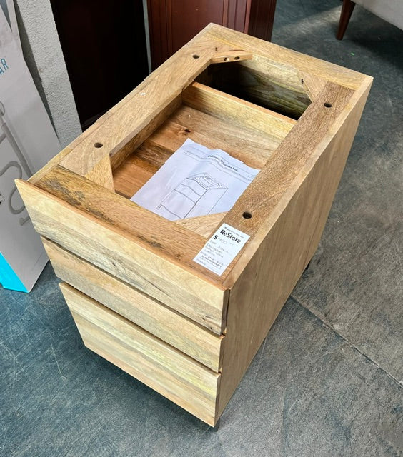 West Elm Mango Wood Cabinet (new)