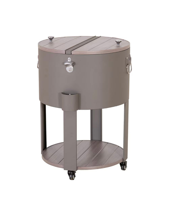 Brown Round Patio Cooler (new)