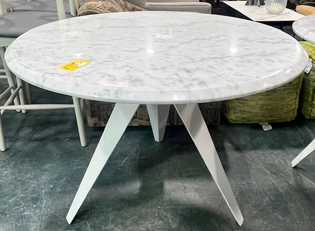 White Marble Dining Table