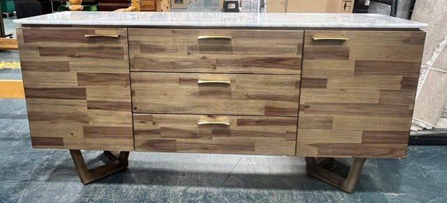 Marble Top Wooden Dresser (used)