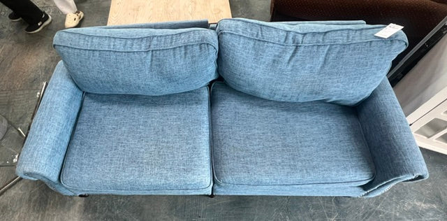 Blue Fabric Couch (used)