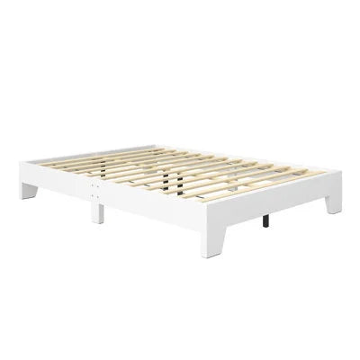 Boyd Sleep Lugano Platform Bed Frame - Size Full, Colour White - LUGDBWH
