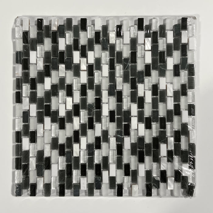 Glacier Mosaic Tile (Box of 5)