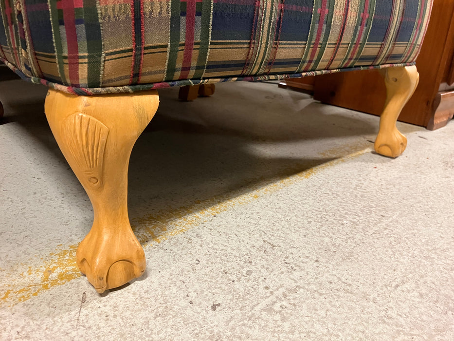 Plaid Armchair