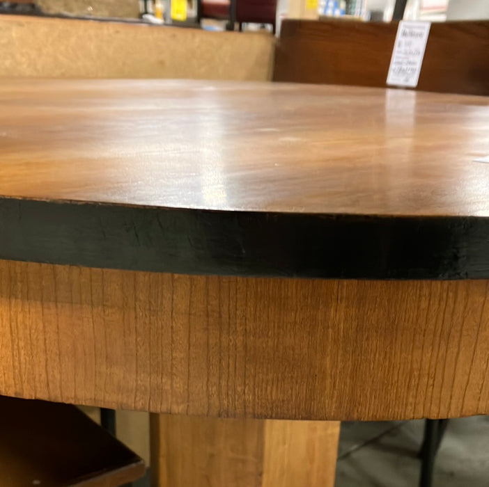 Round Wood Table