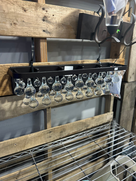 Bronze Crystal Vanity Light