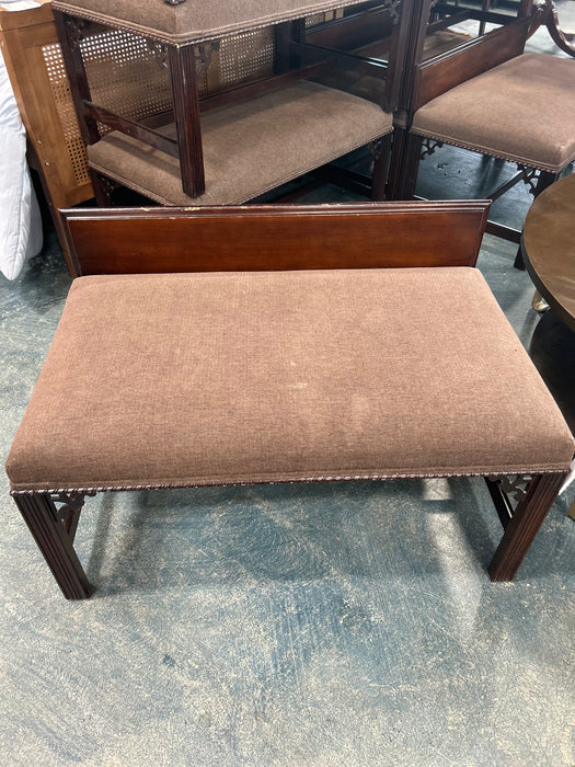 Wood Entryway Bench