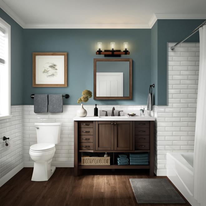Landon & Co. Kingscote 48" Espresso Vanity With White Ceramic Sink (New)