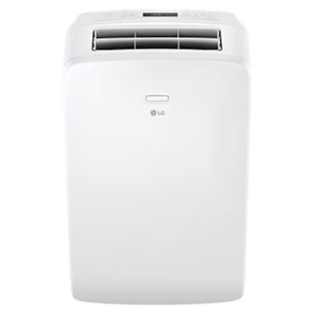 LG 8,000 BTU DOE/SACC (12,000 BTU ASHRAE) 115V 3-in-1 Portable Air Conditioner Cools 350 Sq. Ft. with Remote Control in White