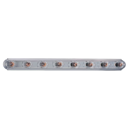 Generation Lighting 8 Light Chrome Vanity Fixture