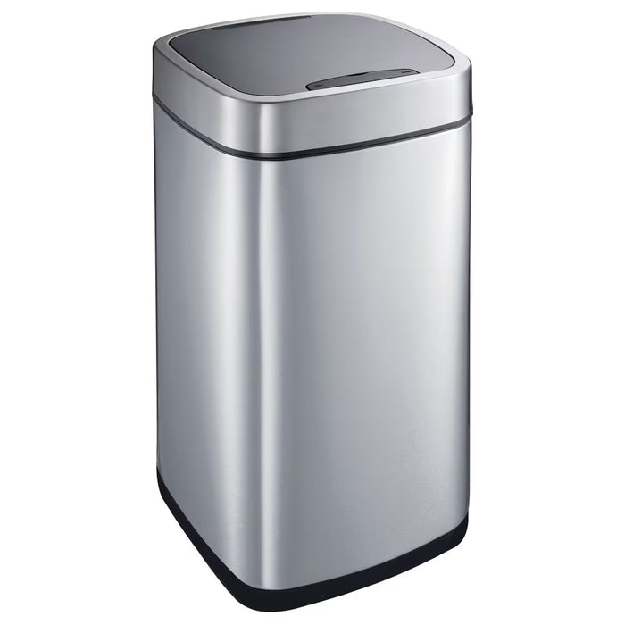 40L Soft-Square Stainless Steel Motion Sensor Trash Can (Used)