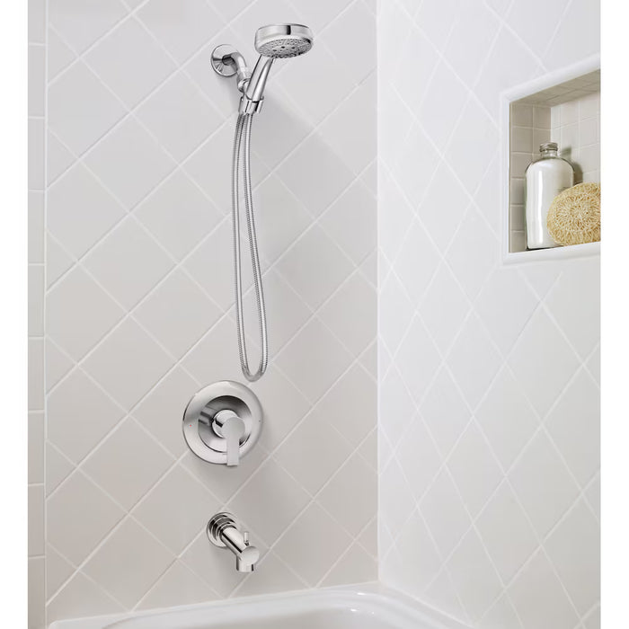MOEN Meena 1 Handle Tub Shower in Chrome (Open Box) (Missing Shower Arm)