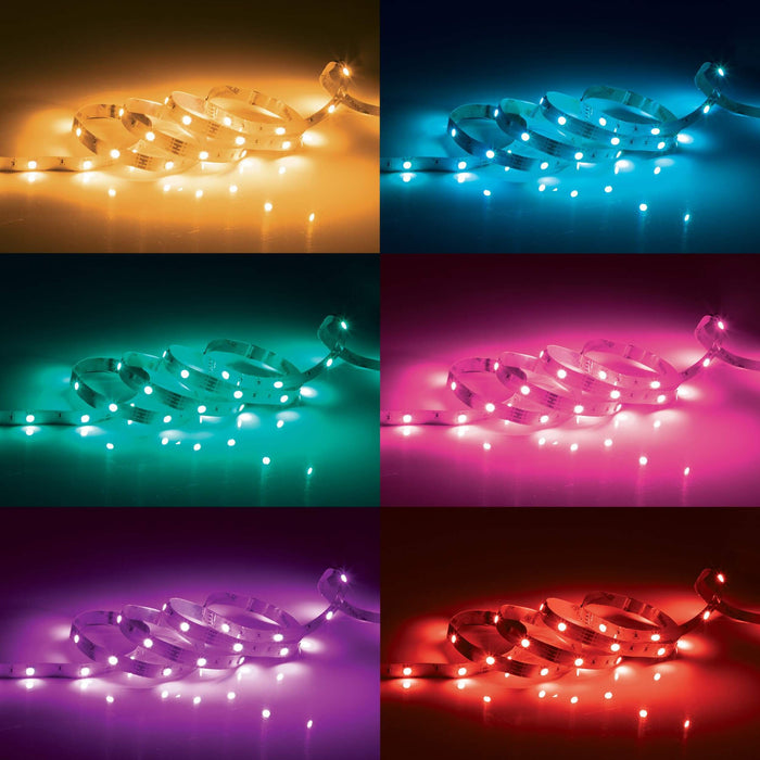 Flexible Multicolor LED Striplite (2 pack)