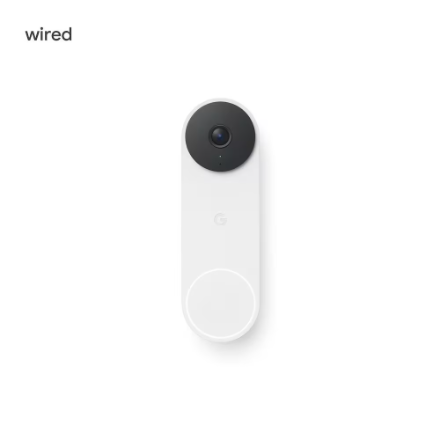 Google Nest Wired Doorbell (2nd Generation) in Snow (New)