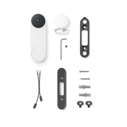 Google Nest Wired Doorbell (2nd Generation) in Snow (New)