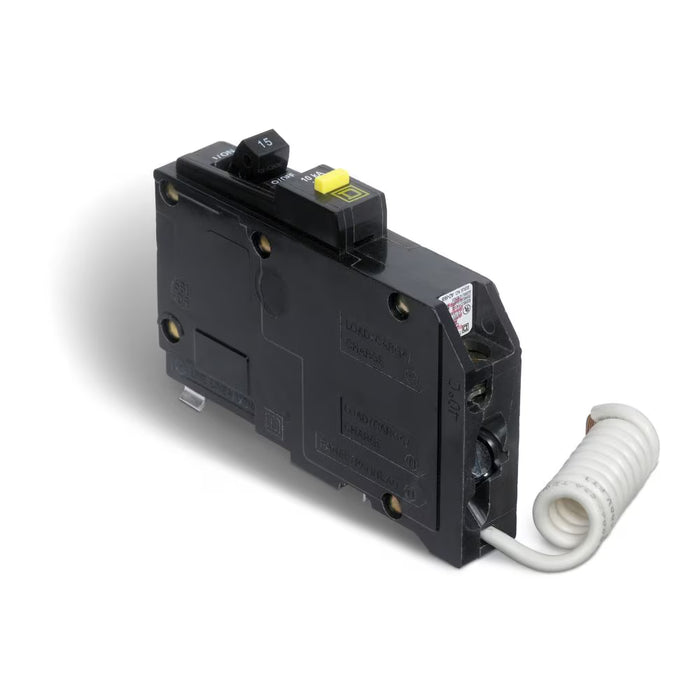Schneider Electric Square D Single Pole 15 Amp QO GFCI Circuit Breaker (new)