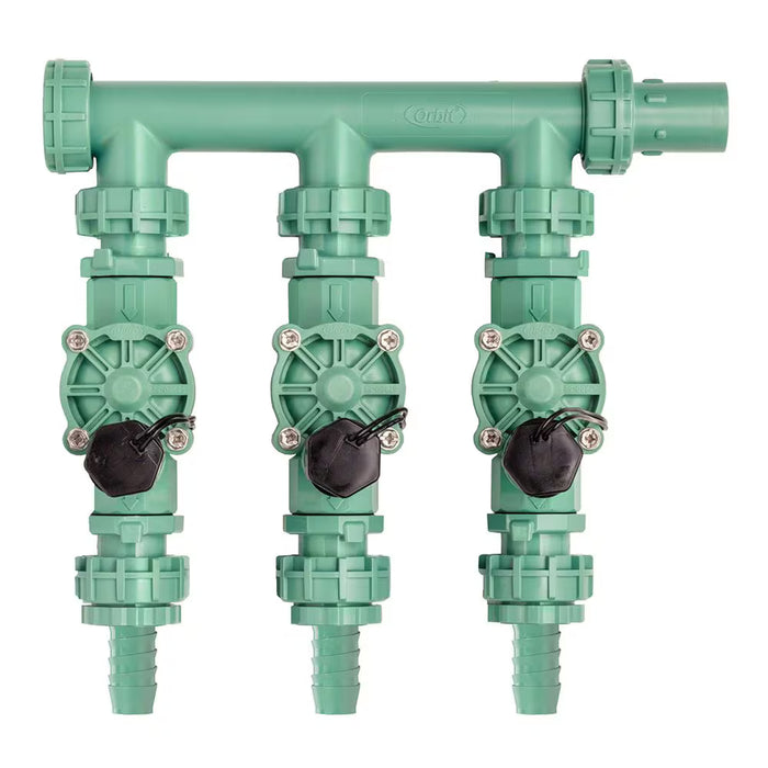 Orbit 3 Valve Preassembled Manifold