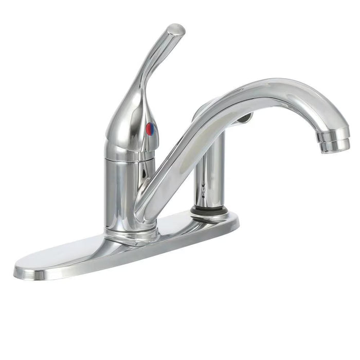Delta Classic Single Handle Kitchen Faucet with Integral Side Sprayer in Chrome (NEW)