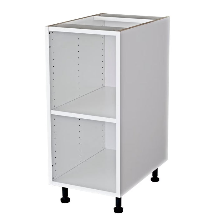 Eurostyle 15 in. W x 35 H x 24 D Ready to Assemble Kitchen Base Cabinet, White