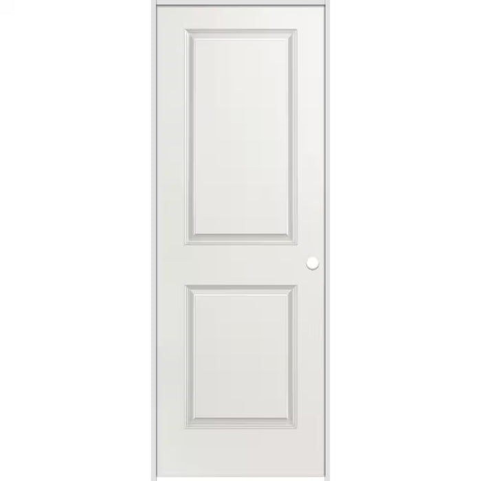 Masonite 30-inch x 80-inch x 4 9/16-inch RAB 2-Panel Hollow Core Single Prehung Interior Door LH (NH) (new)