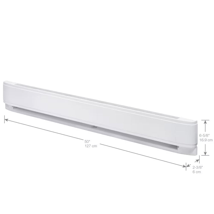 Dimplex 50-Inch 2000W 240/208V Linear Convector Electric Baseboard Heater in White (NEW)