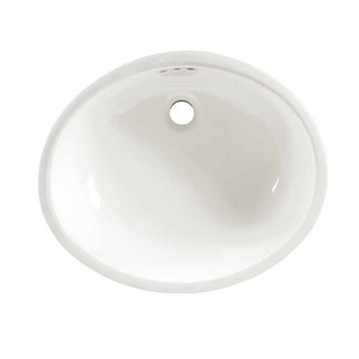American Standard Ovalyn Oval Undermount Bathroom Sink in White (NEW)