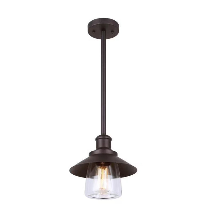 Canarm INDI 1 Light ORB Pendant, Clear Glass (New)