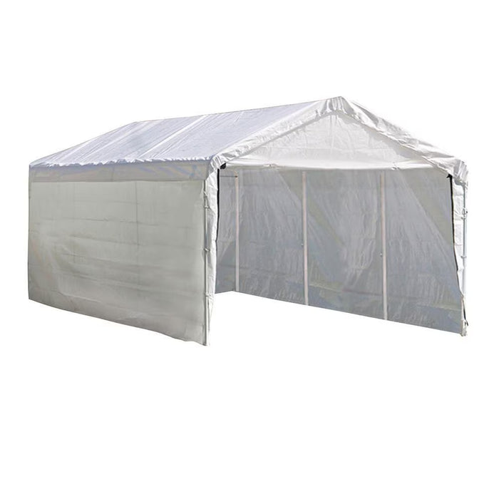Super Max 10 ft. x 20 ft. White Canopy Enclosure Kit (new)
