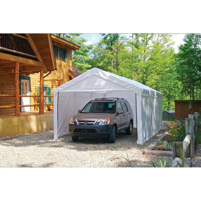 Super Max 10 ft. x 20 ft. White Canopy Enclosure Kit (new)