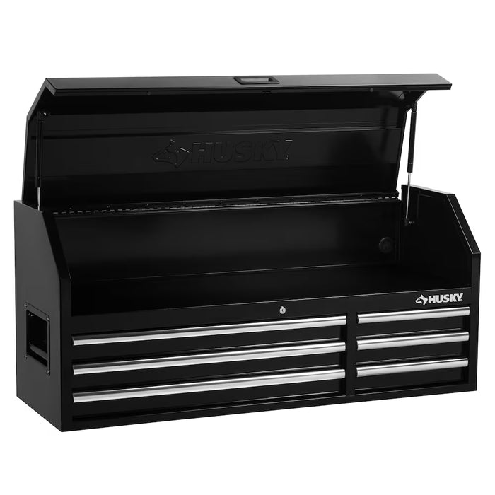 Husky 52 inch 6-Drawer Tool Storage Chest in Gloss Black (new) (Top Part Only)