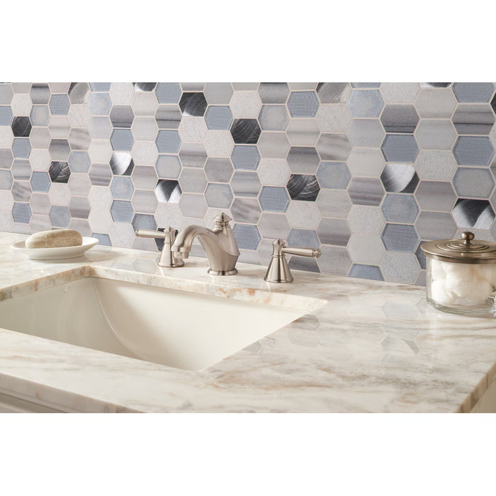 MSI Stone ULC Harlow Picket 12-inch x 12-inch Glass Metal Stone Mesh-Mounted Mosaic Tile (Pack of 10) (NEW)