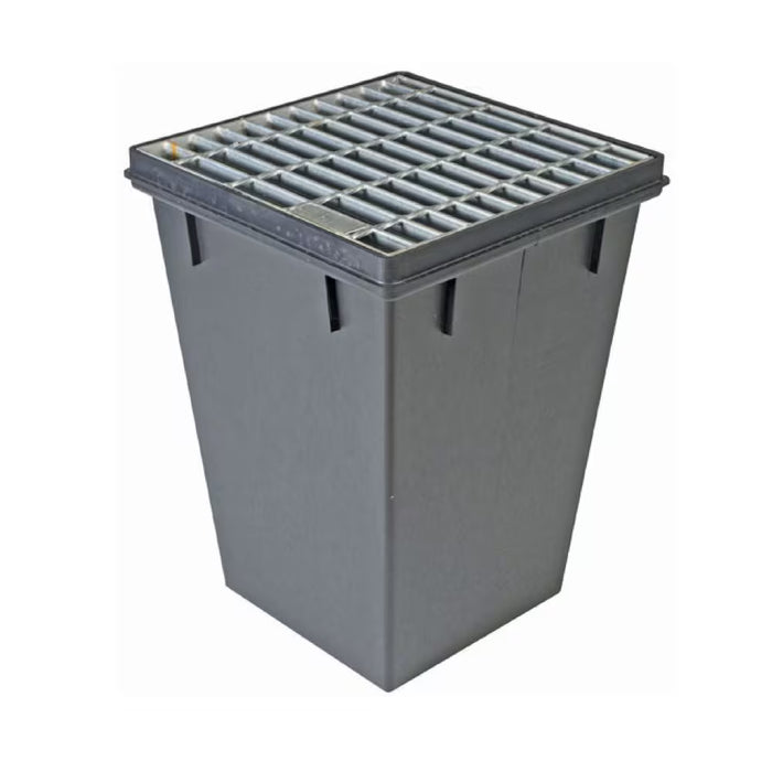 RELN 17 in. x 17 in. x 24 in. Deep Pro Series Catch Basin with Galvanized Grate (new)
