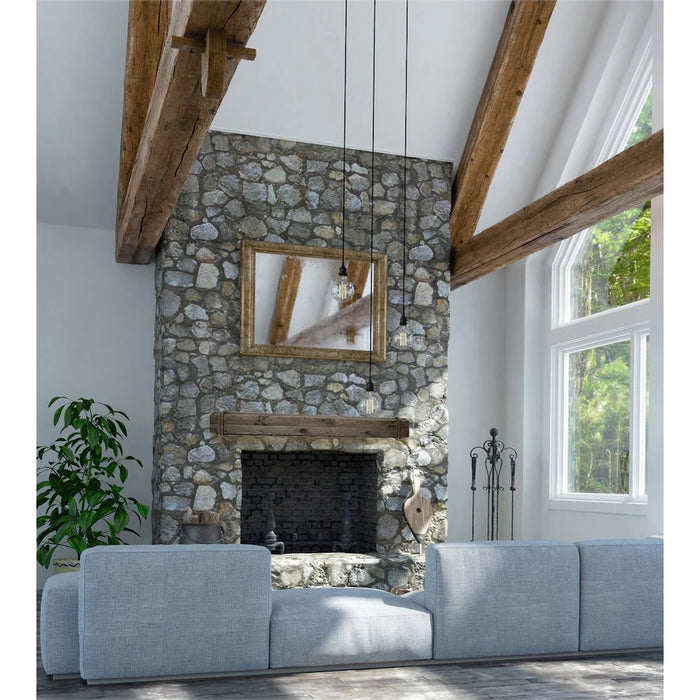 Rustic Mantel Shelf